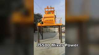 JS500Concrete mixer.